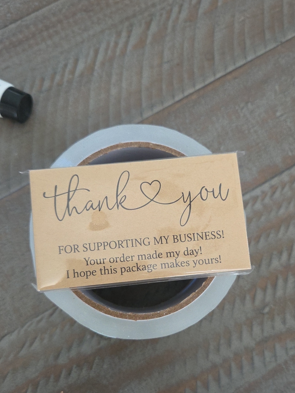 Thank You Cards & Packing Tape Sellers Bundle 🎁